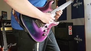 SCHECTER HELLRAISER HYBRID Dont stop Believin [upl. by Aisile]