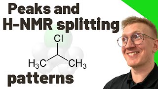 NMR of 2chloropropane for Alevel Chemistry  HNMR  Hydrogen NMR splitting patterns [upl. by Yrbua]