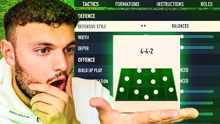 My Best 442 Custom Tactics  Easy Wins ✅ 🔥 [upl. by Vicki]