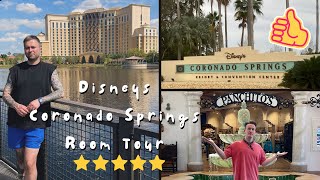 Coronado Springs Hotel Room Tour [upl. by Urba681]