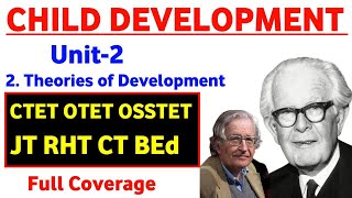 Theories of development UNIT2  Jean piaget theory for OSSTET CTET OTET JT RHT LTR CT BED [upl. by Joni]