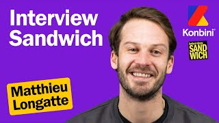 Matthieu Longatte aka BonjourTristesse  quotJai tenu une sandwicheriequot 👀  Interview Sandwich [upl. by Lamiv]