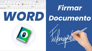 WORD Cómo firmar un documento en Word  Fulanopedia [upl. by Eibor]