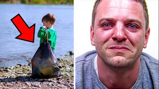 Man Follows Little Boy Who Takes Overripe Fruits from His Food Stall Every Day [upl. by Kilian]