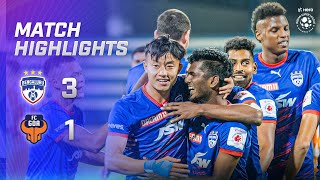 Highlights  Bengaluru FC 31 FC Goa  MW 22 Hero ISL 202223 [upl. by Cassey]