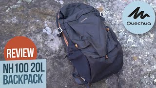 Quechua Arpenaz NH100 20L Backpack Review [upl. by Rimaa]