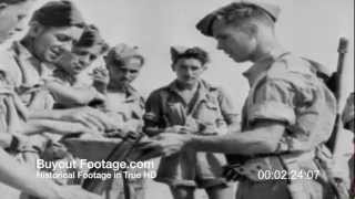 HD Stock Footage WWII Desert Victory Reel 3 [upl. by Nnayd59]