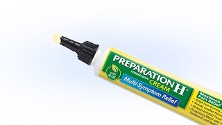 How to Apply PREPARATION H® Maximum Strength Pain Relief Cream [upl. by Remo942]