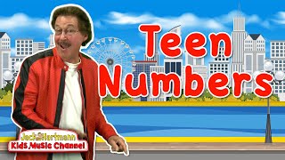 Teen Numbers  Jack Hartmann [upl. by Anahsat]