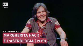 Margherita Hack e lastrologia 1979  Scritto nelle stelle  RSI ARCHIVI [upl. by Eronaele434]