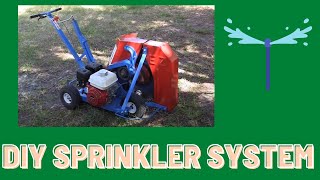 DIY Sprinkler System Install [upl. by Drofnil575]