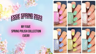 OMG NEW ESSIE SPRING 2023 COLLECTION  Review with live swatches amp comparisons [upl. by Ruella832]