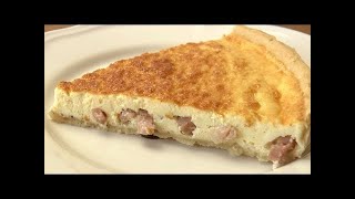 La vraie recette de la quiche lorraine [upl. by Auhsuj351]