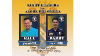 Right Leaders for Alpha Phi Omega [upl. by Foster]