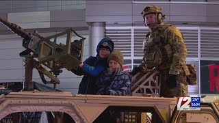 Fan Fest underway at Gillette Stadium for ArmyNavy game [upl. by Anne-Marie823]