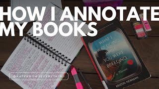 How I Annotate My Books and Library Books Realistic [upl. by Inoj]