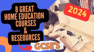 8 Great Home Education GCSE Courses amp Resources 2024 Homeschooling UK [upl. by Neelat]