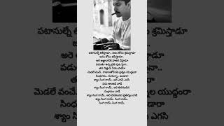 Shyam singha royTelugu lyrical songs [upl. by Eleumas104]