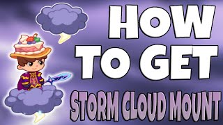 Prodigy Math Game  How to Get the NEW Storm Cloud Mount Treasure Track [upl. by Marylou349]