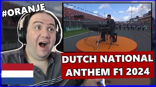 National Anthem of The Netherlands performed by Duncan Laurence  F1 2024 Dutch GP  Paul Reacts 🇳🇱 [upl. by Adriana]