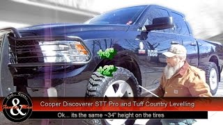 First Impressions Cooper Discoverer STT Pro and TuffCountry lifts [upl. by Oakleil]