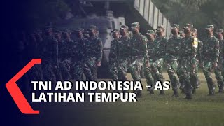 TNI Angkatan Darat Indonesia dan Amerika Serikat Latihan Tempur Bersama [upl. by Trebloc]