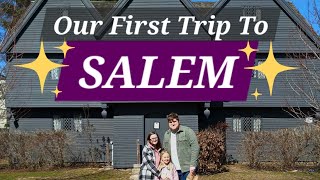 Our First Trip to Salem  PART 1 of Our Springoween Vacation [upl. by Tutankhamen]