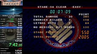 Winback Speedrun N64 Any Easy  12420 [upl. by Hplodur]