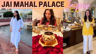 5 Star Hotel in Jaipur  Jai Mahal Palace Jaipur Food Luxury Room Tour Buffet Breakfast [upl. by Aicirtel]