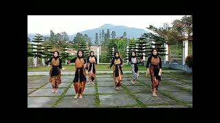 Tari kreasi •Bandung Yura Yunita•  Dance   praktek seni budaya [upl. by Frasquito]