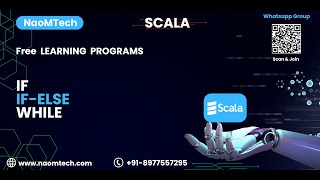 7Scala Tutorial for Beginners  If  Ifelse  While [upl. by Ysied]