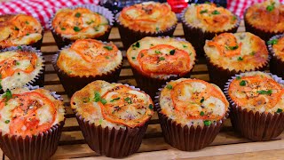 VOLTA ÀS AULAS COM LANCHE RÁPIDO E FÁCIL PARA LANCHEIRA  SALGADO BARATO  CUPCAKE SALGADO [upl. by Steiner]