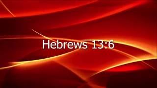 Hebrews 136  Scripture Memory Verse Songs Christian Bible [upl. by Ocirrej]