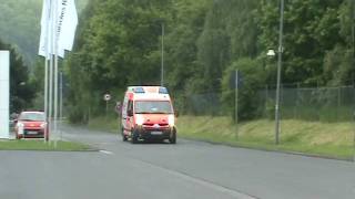 DRK Rettungsdienst Mittelhessen  DopplerEffekt  Martinshorn Stadt [upl. by Voe978]