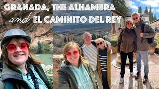 Spain Trip Granada The Alhambra and El Caminito Del Rey [upl. by Caughey]