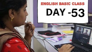 BASIC ENGLISH CLASS  DAY 5304012022 [upl. by Gnim]