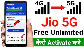 Jio 5G Kaise Activate Kare  How to activate Jio 5g 2024  Jio True 5G  unlimited jio 5g use 2024 [upl. by Helen]