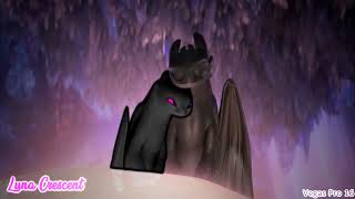 Sunstrike and Luna  Estce que tu maimes  HTTYD OC Edit [upl. by Vasya750]