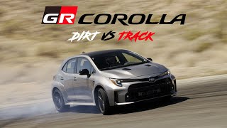 2023 Toyota GR Corolla Driving on the Track and Dirt With Ken Gushi [upl. by Enileuqaj308]