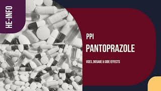 pantoprazole  Uses Dosage Side Effects amp Mechanism  Protonix [upl. by Giamo]