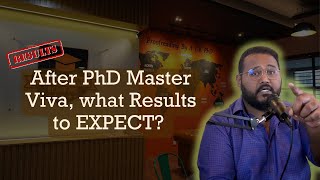 After PhD Master Viva what Results to EXPECT [upl. by Jerald]