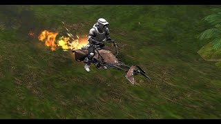 Speeder Bike Raid  Leia Solo 27m on SWGOH PC [upl. by Dachia]