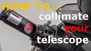 How to Collimate your Dobsonian telescope  a step by step tutorial [upl. by Irolam]