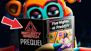 FNAF VIP the Security Breach PREQUEL Reading ALL ENDS [upl. by Ailecnarf611]