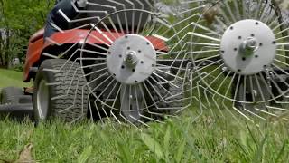 Strongway Acreage Rake  48inW 4 Tine Reels [upl. by Ardaid]