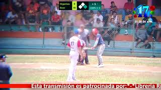 Pomares 2024 serie10 Gigantes de Zelaya vs Boer primer juego [upl. by Chute]