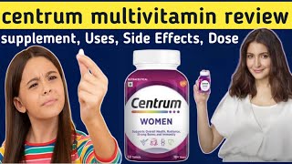 Centrum multivitamin review  multivitamin ke fayde  centrum tablets benefits  Uses side effects [upl. by Eb496]