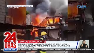 24 Oras Weekend Part 2 Sunog sa Bacoor Father na lookalike si Hesus SUV nambangga atbp [upl. by Meesak]