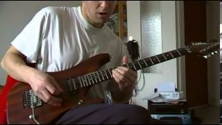 Washburn N4 Padauk Nuno Bettencourt  BendNote Backing Track [upl. by Hennahane]