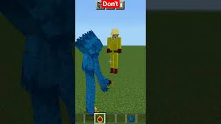 huggy wuggy poppy playtime killed by 6 creatures minecraft shorts meme memes huggywuggy [upl. by Adnilreb]